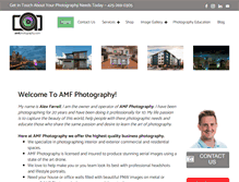 Tablet Screenshot of amfphotography.com